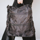 Nylon Backpack Dark Camo