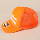 Husband's Tab Trucker Hat