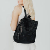 Nylon Backpack Dark Camo