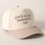 Husband's Tab: Blk