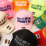 Husband's Tab Trucker Hat