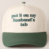 Husband's Tab: Blk