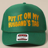 Husband's Tab Trucker Hat