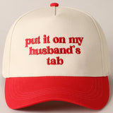 Husband's Tab: Blk