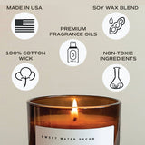 Hello Fall candle