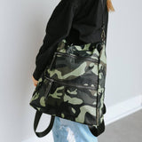 Nylon Backpack Dark Camo