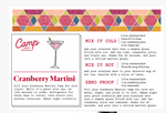 16oz Cranberry Martini Mix
