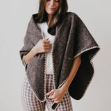 Tilly Triangle Scarf: Black
