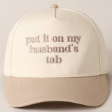 Husband's Tab: Blk
