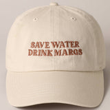 Save Water Drink Margs:Grn