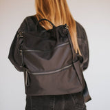 Nylon Backpack Dark Camo