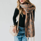Oversized Scarf: Pnk