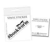 #bookworm  Sticker