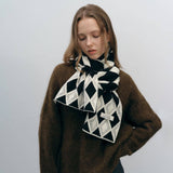 Diamond Plaid Scarf