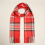 Plaid Scarf: Mustard