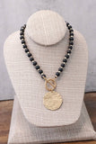 Beaded Coin Toggle