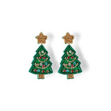Holiday Beaded Earrings