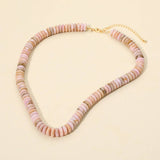 Beaded Necklace:Multi