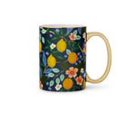 Citrus Grove Porcelain Mug