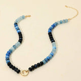 Beaded Necklace:Multi