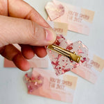 Pink Heart Clip