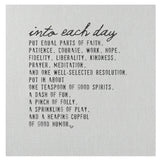 Into Each Day