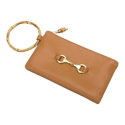 Birdie Clutch-Pecan