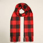 Plaid Scarf: Mustard