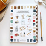 Baking watercolor