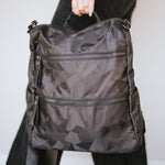 Nylon Backpack Dark Camo