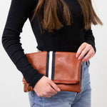 Black Stripe CLUTCH