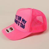 Husband's Tab Trucker Hat