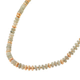 Beaded Necklace: Light/Multi