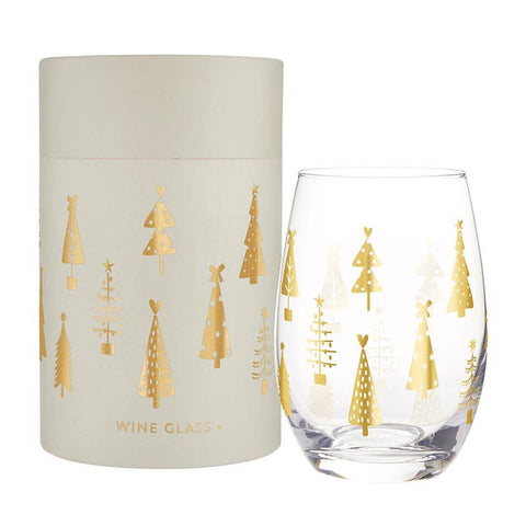 Tree Wine Glass