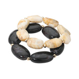 Pebble Bead Bracelet: GRN