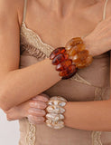 Wide Resin Bracelets