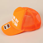 Husband's Tab Trucker Hat