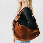 Hobo Tan Suede