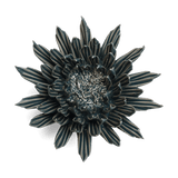 Teal Wall Flowers