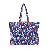FRANCOISE NAVY Little Shopper Tote Bag