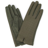 Faux Leather Gloves