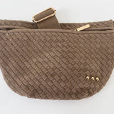 Westlyn Suede Bag: Chocolate