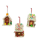 GINGERBREAD CANDY HSE ORNAMENT