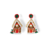 Holiday Beaded Earrings