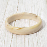 Resin Round Bangle: Tort