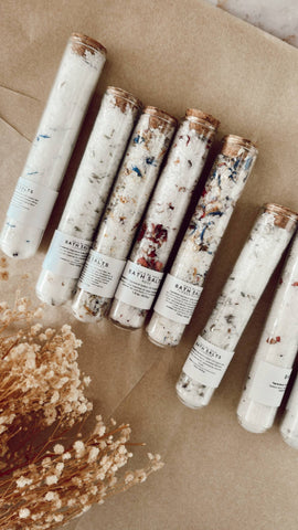 Bath Salt  Test Tubes