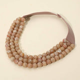 Triple Layer Necklace: CREAM
