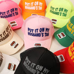 Husband's Tab Trucker Hat