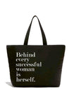 Successful woman tote