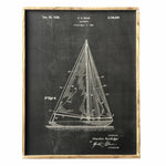 Vintage Sailboat Print